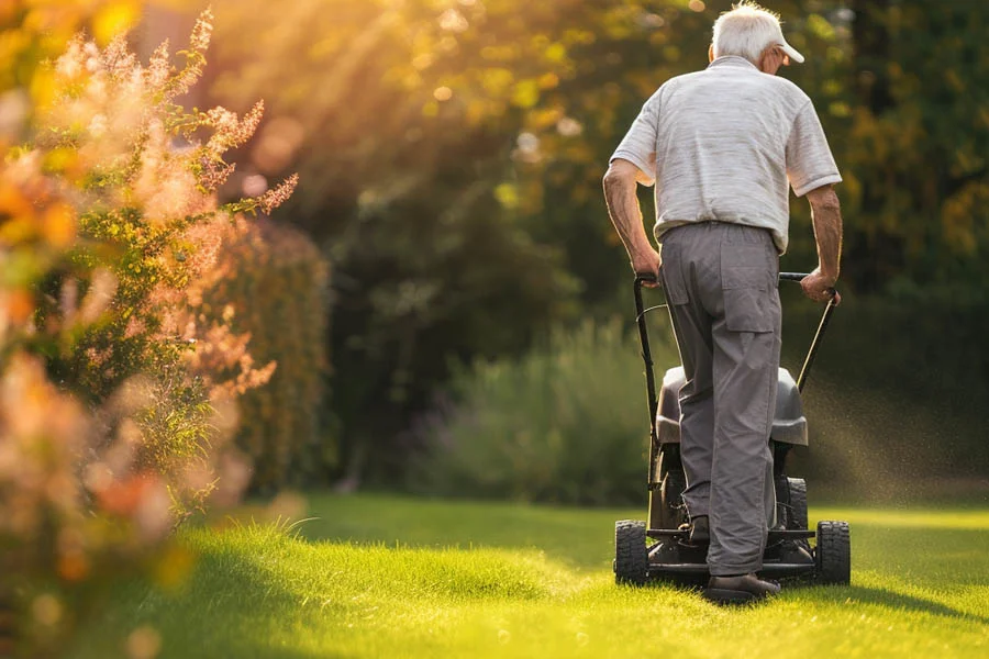 best self propelled battery powered lawn mower